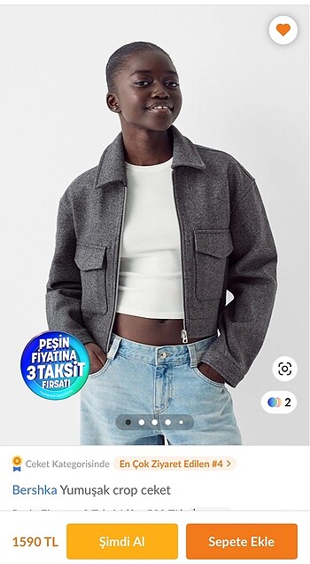 Bershka Ceket