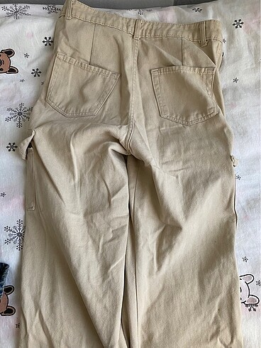 Diğer krem baggy pantolon