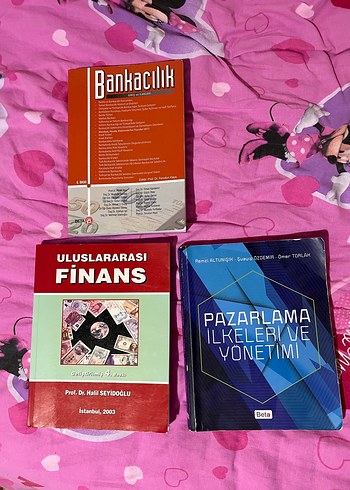 Bankacılık, Uluslararası Finans ve Pazarlama Kitapları