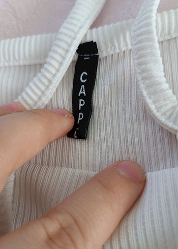l Beden beyaz Renk Beyaz Fırfırlı Mini Askılı Kadın Pijama Takımı