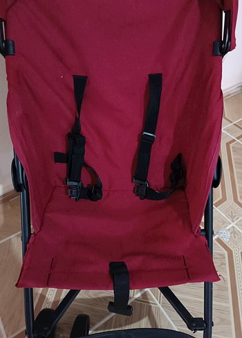 Prada Kırmızı Bebek Arabası baston