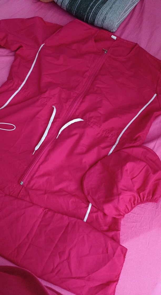 Kızlar için Fermuarlı Pijama Takımı - Görsel 3