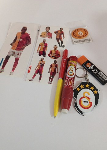 Galatasaray Temalı Erkek Aksesuar Seti - Görsel 4