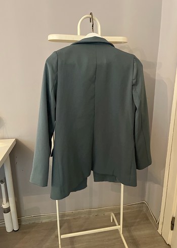 Düğmeli Kadın Blazer Ceket - Görsel 4