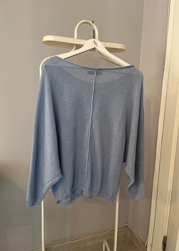 Gri Örme Kadın Uzun Kollu Triko - Görsel 5