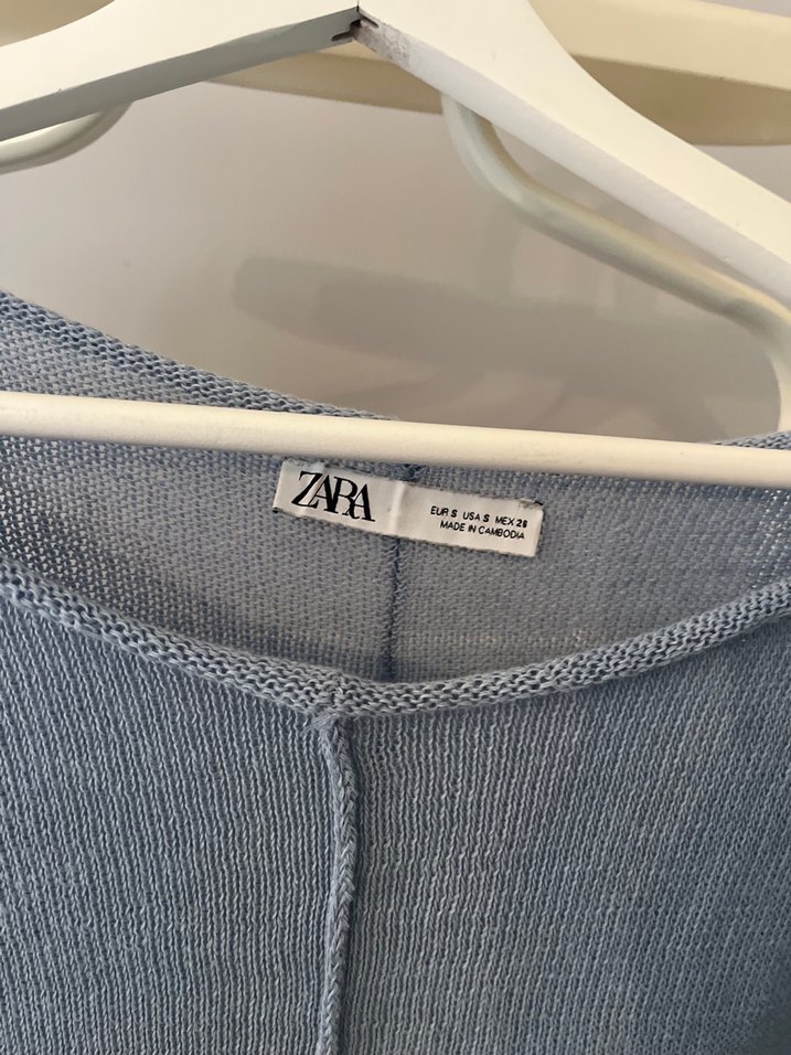 Gri Örme Kadın Uzun Kollu Triko - Görsel 3