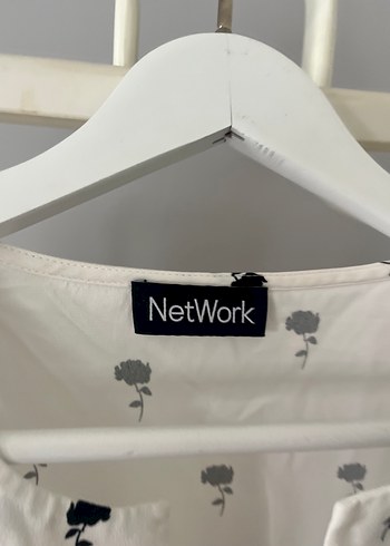 Network Network marka V Yaka Baskılı elbise