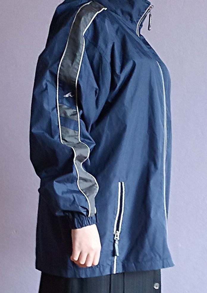 Erkek Mavi Fermuarlı mont - Görsel 3