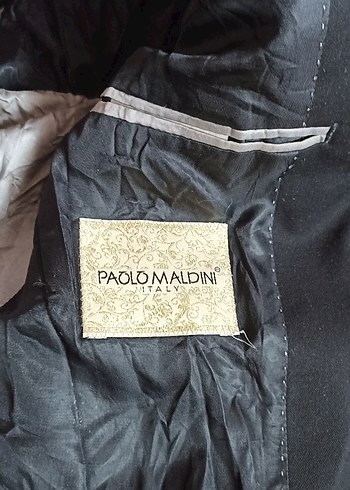 Düğmeli Siyah Erkek Ofis Ceket - Görsel 4