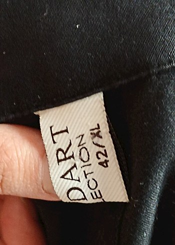 Siyah Düğmeli Uzun Kadın mont - Görsel 7