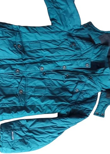 Düğmeli Fermuarlı Lacivert Erkek Çocuk Mont - Görsel 4