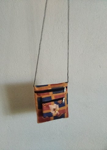 Bohem Çok Renkli Desenli Fermuarlı Çocuk Cüzdanı - Görsel 4