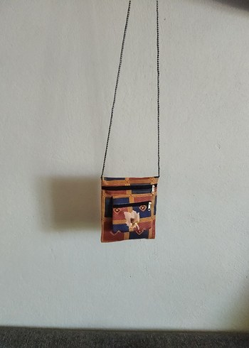 Bohem Çok Renkli Desenli Fermuarlı Çocuk Cüzdanı - Görsel 5