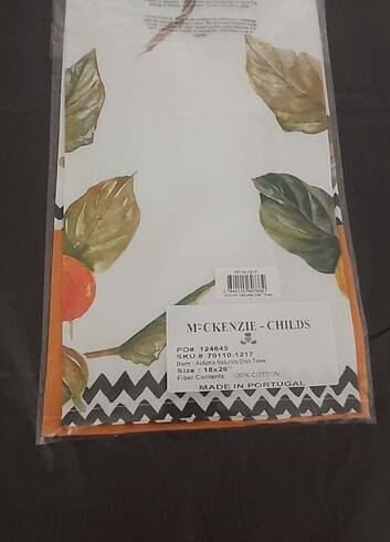 Diğer Mackenzie Childs mutfak havlusu