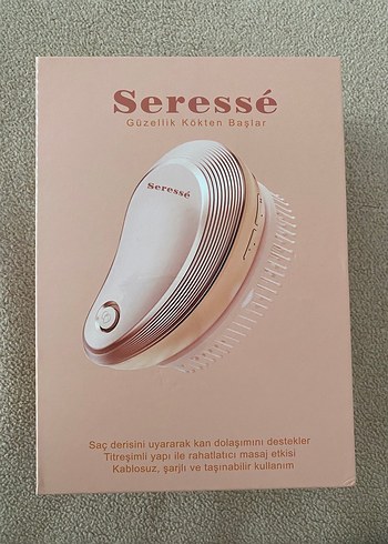 Seressé Kablosuz Titreşimli Saç Masaj Fırçası