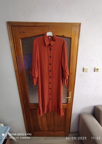 Trendyol & Milla ayrobin tunik ferace elbise