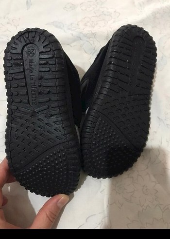 Gezer Gri Erkek Çocuk Kaydırmaz Terlik Velcro