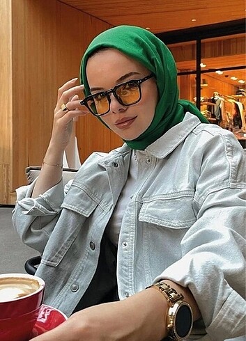 Benetton yeşili Şal 