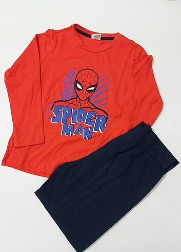 Marvel Spiderman Pijama takimi 7-8 yaş