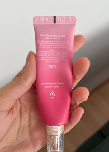 Pure Beauty Pembe BB Krem 01 ıvory - Görsel 2