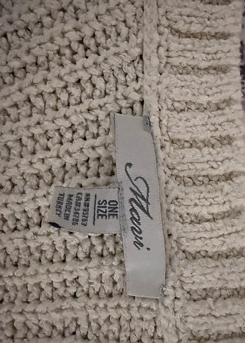 Mavi marka Nakışlı Bohem V Yaka Kadın Kazak - Görsel 2