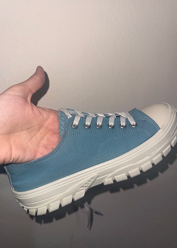 Elle shoes Mavi Kadın Spor Ayakkabı - Görsel 5