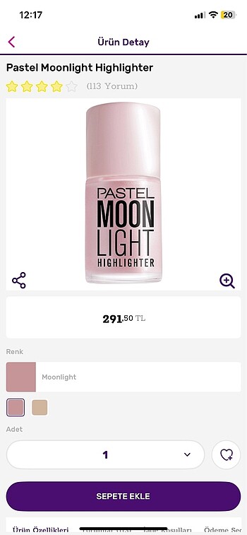Pastel highlighter