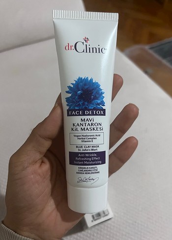 Mavi kantaron kil maskesi 100 ml - Görsel 4