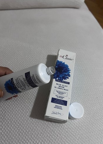 Mavi kantaron kil maskesi 100 ml - Görsel 6