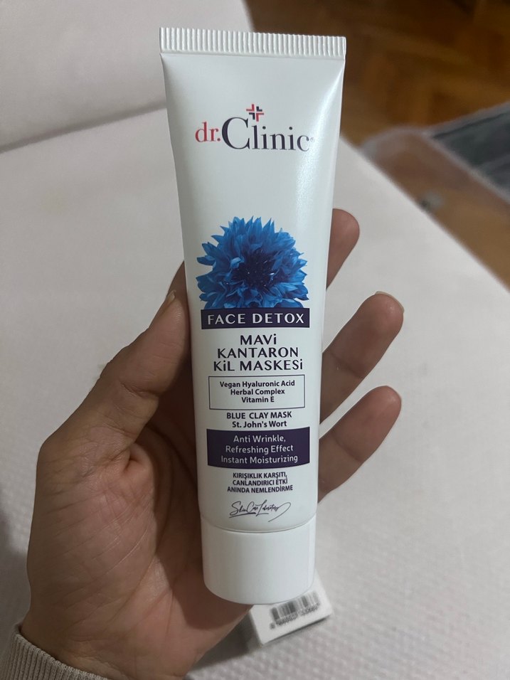 Mavi kantaron kil maskesi 100 ml - Görsel 4