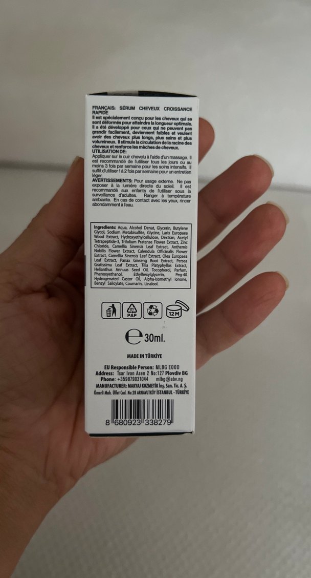 Saç uzatma serumu 30 ml - Görsel 4