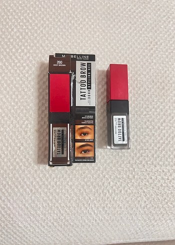 Koyu kahve kaş boyası tattoo - Görsel 4