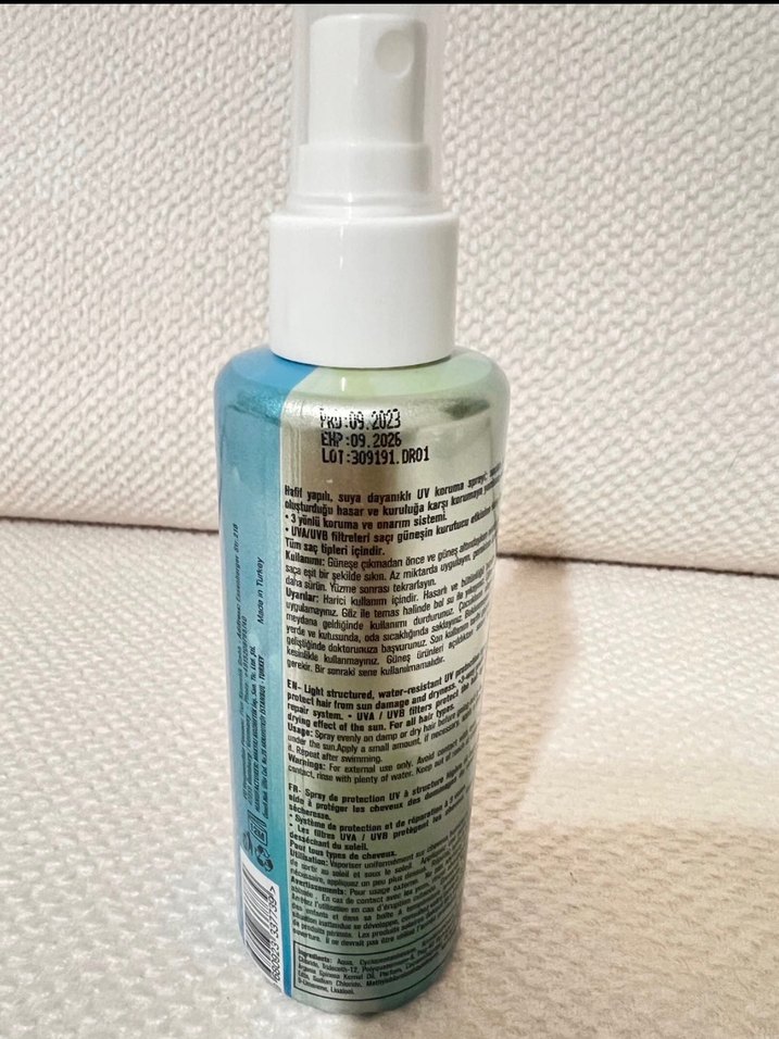 Koruyucu saç spreyi - Görsel 3