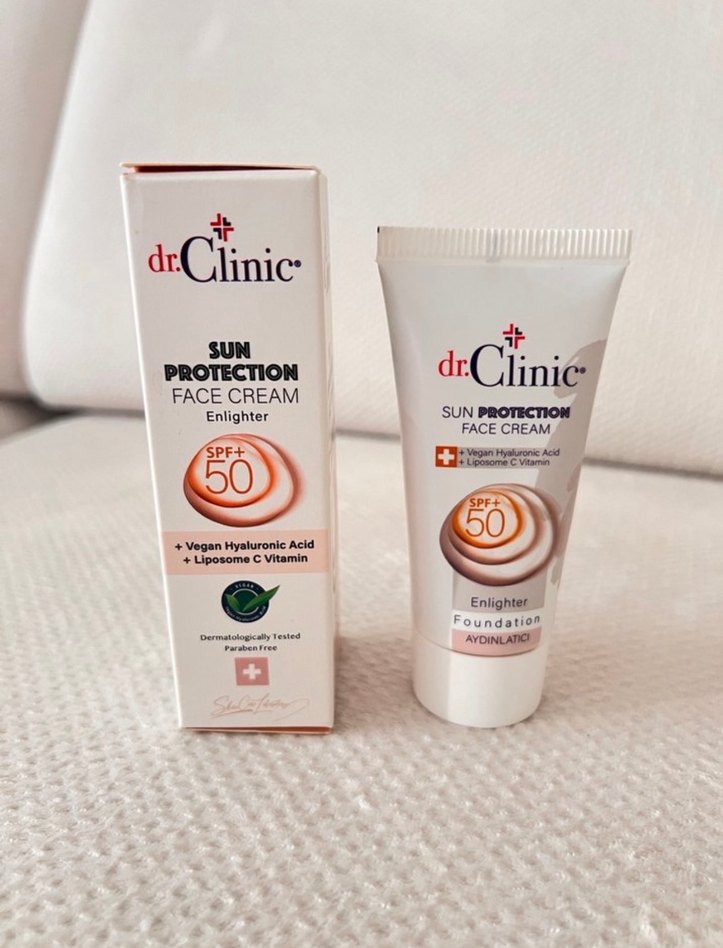 Aydınlatıcı renkli güneş kremi 50spf+ - Görsel 5