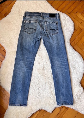 Erkek mavi marka kot pantolon - Görsel 2