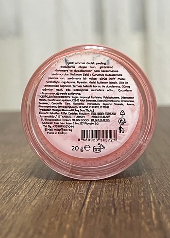 Dudak peeling çilekli - Görsel 3