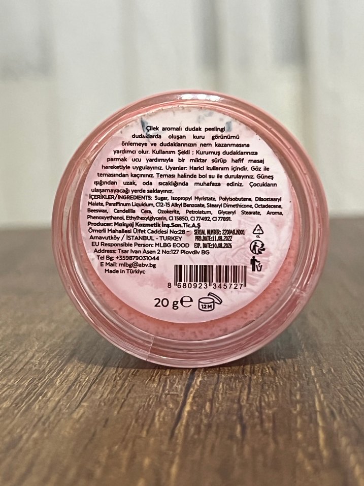 Dudak peeling çilekli - Görsel 3