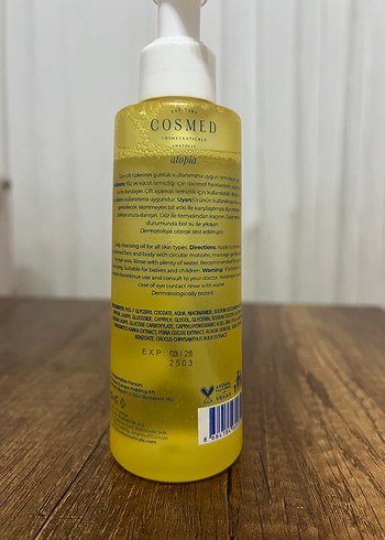 Cosmed temizleme yağı - Görsel 3