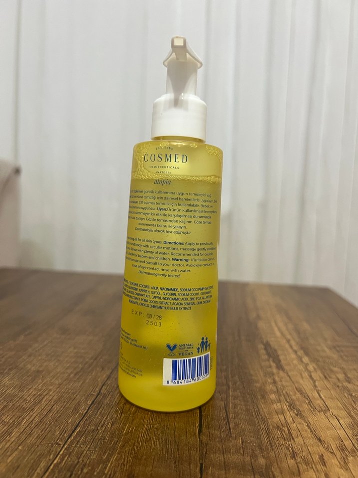 Cosmed temizleme yağı - Görsel 2