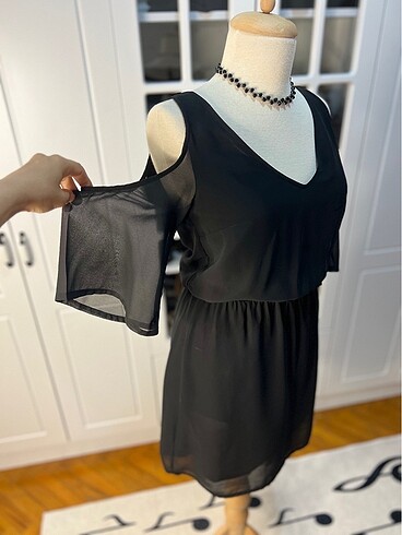 H&M Şifon elbise - Görsel 3