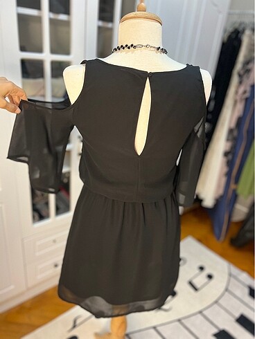 H&M Şifon elbise - Görsel 2