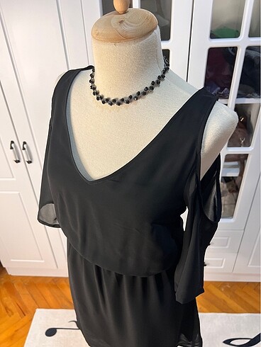 H&M Şifon elbise - Görsel 6