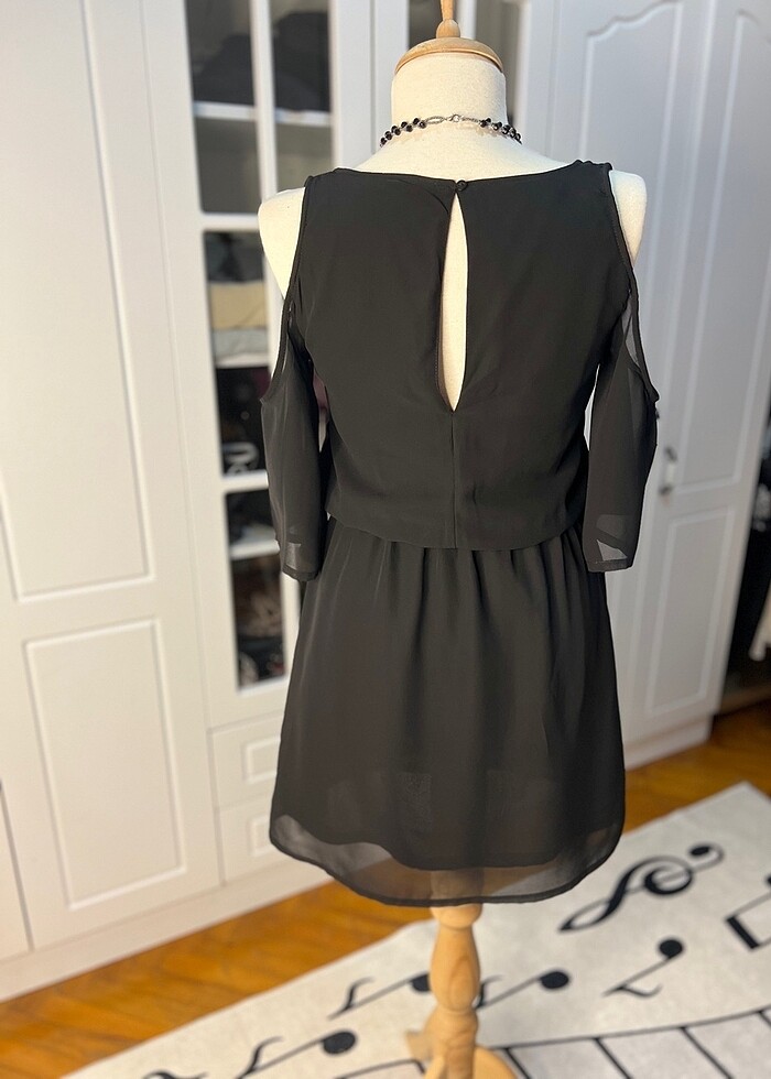 H&M Şifon elbise - Görsel 4