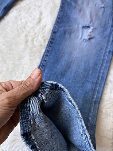 l/xl Beden mavi Renk Mavi erkek jean