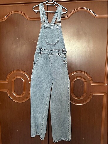 Happiness Kadın Açık Mavi Denim Bahçıvan Tulum