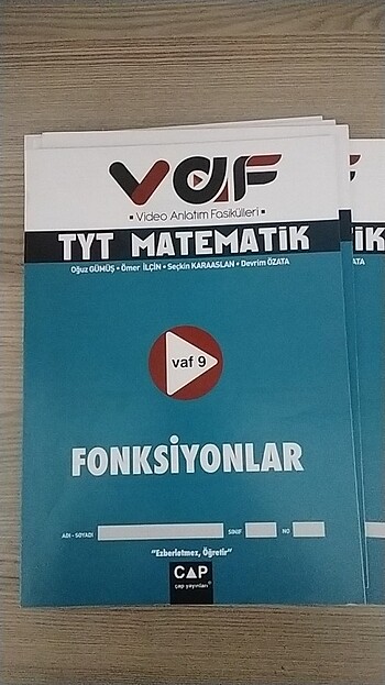  Tyt matematik konu anlatım föyleridir 