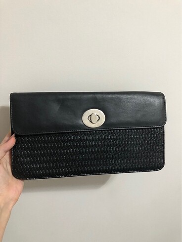 Vintage Clutch El Çantası Deri