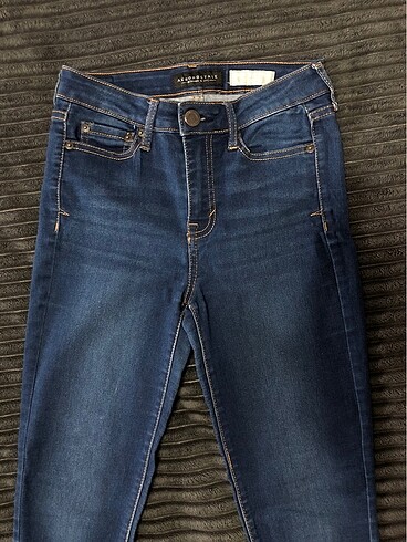 Aeropostale aeropostale skinny jean kot pantolon dar kesim