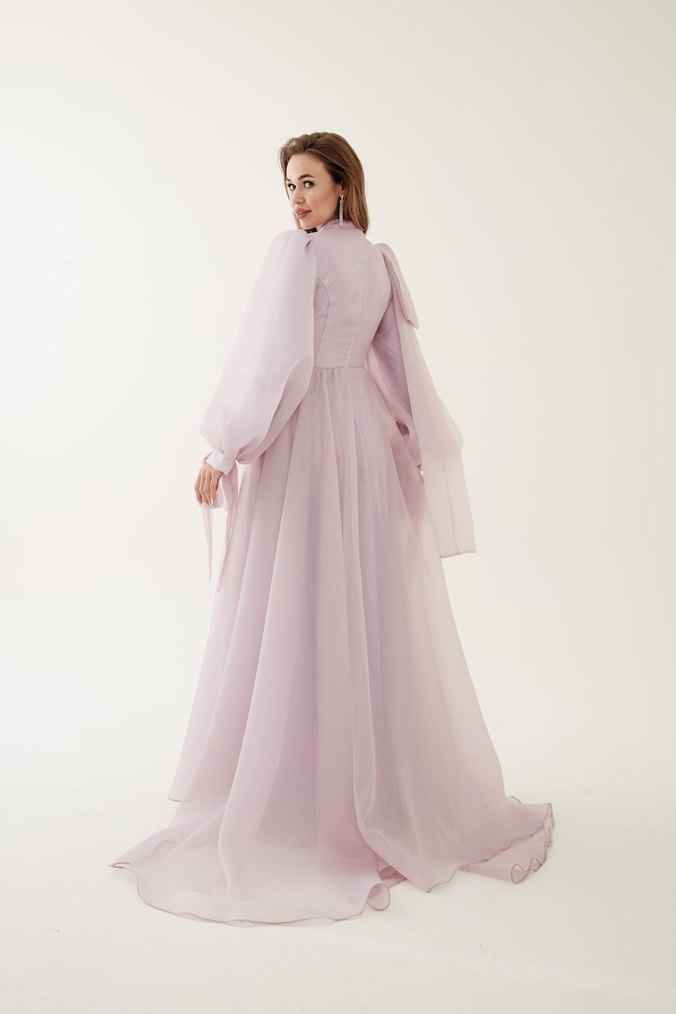 Nurgül Çakır Lila Harmonie Elbise - Görsel 2