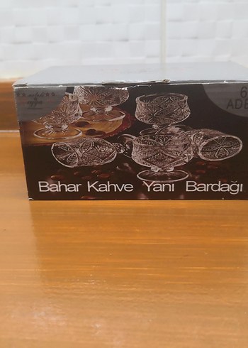 Kahve yanı su bardağı - Görsel 2